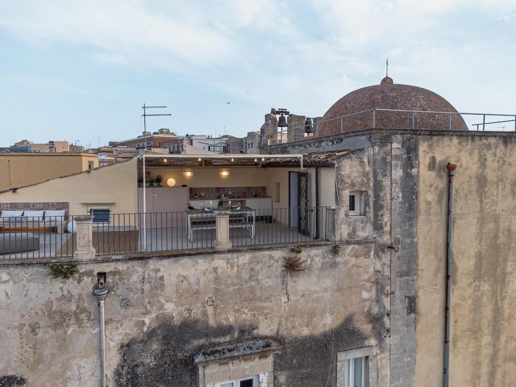 Alma Maris Terrazza Al Tempio By Bed&Bros Apartment Syracuse ภายนอก รูปภาพ